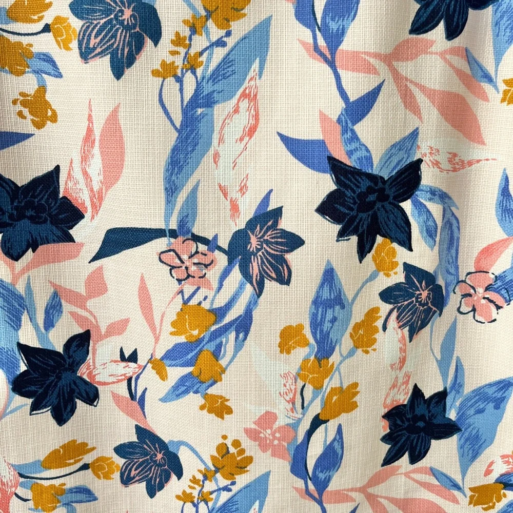 J. Crew Factory Skirt Women's 14 New NWT Pink Floral Office Feminine Preppy